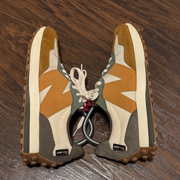 New Balance Men's Tan and Green Sneakers - Picture 11 of 12